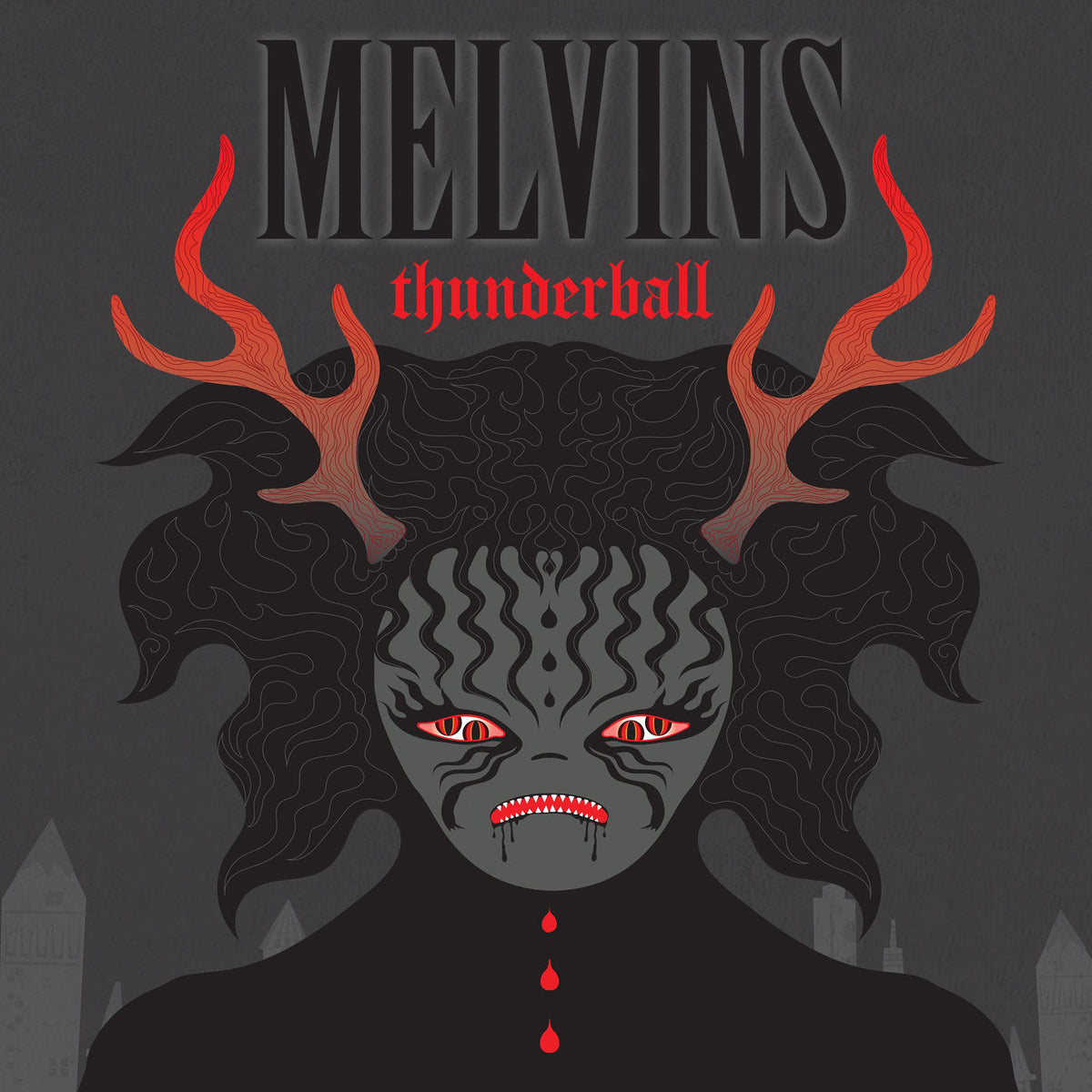 Melvins – Thunderball (Smoke Is A Colour Vinyl) (I) vinyl record cover