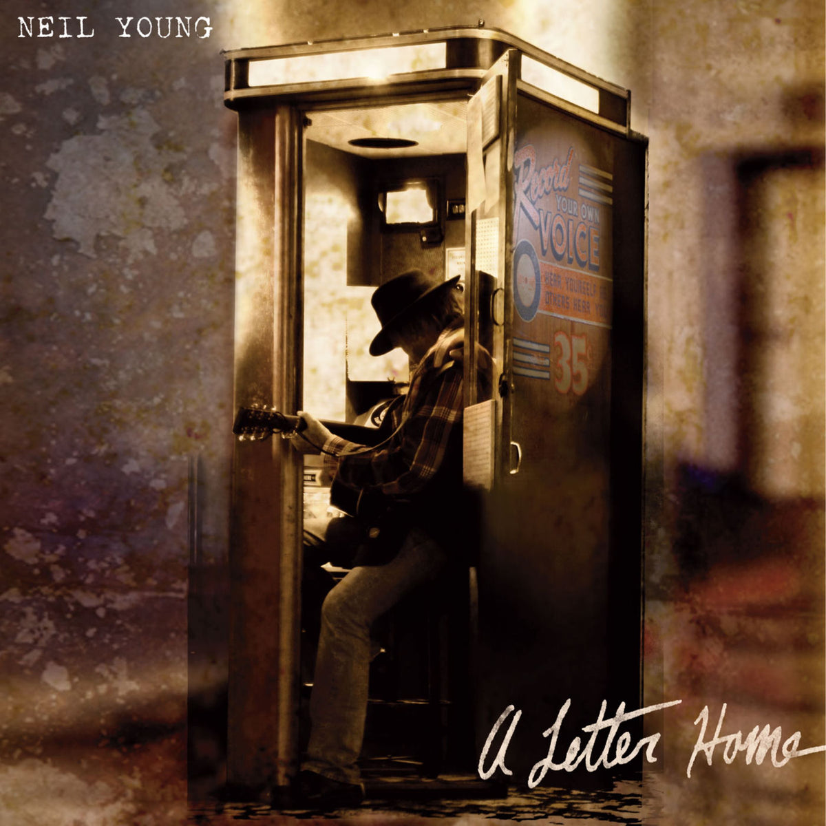 Neil Young – A Letter Home (180 Gram Vinyl) vinyl record cover