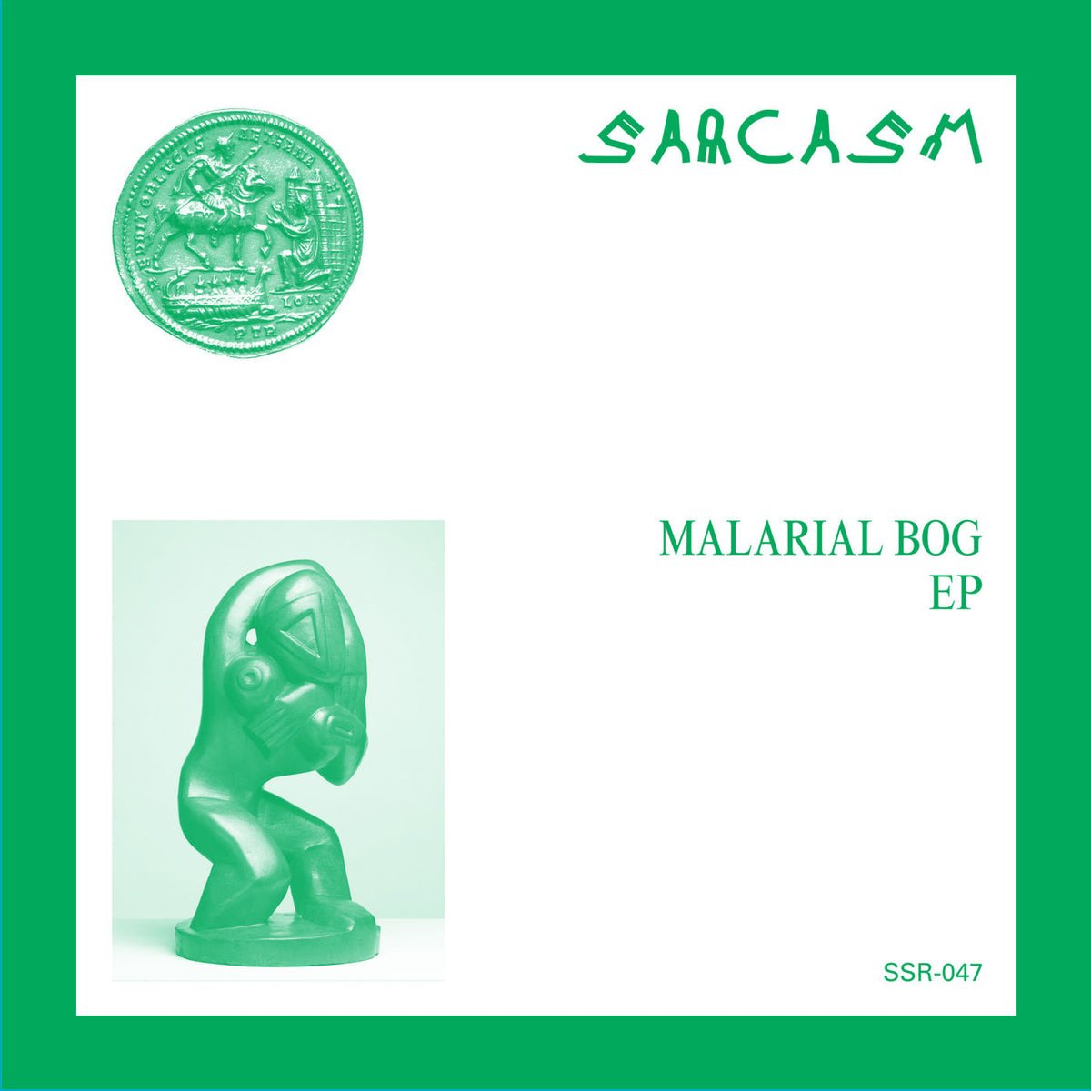 Sarcasm – Malarial Bog EP vinyl cover
