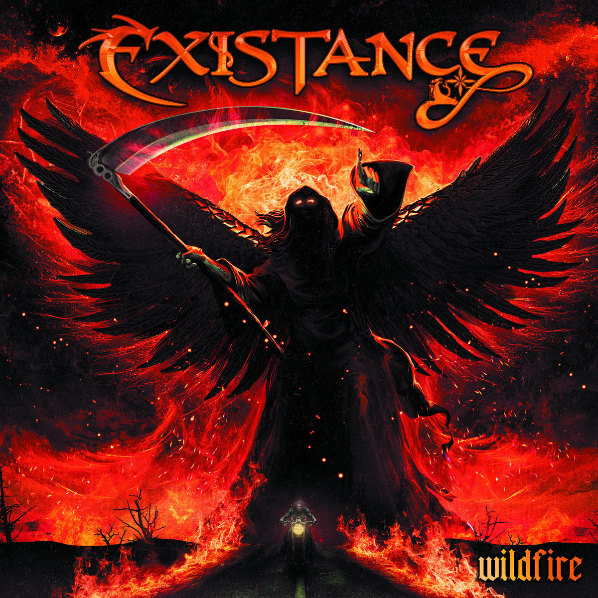 Existance – Wildfire vinyl record cover