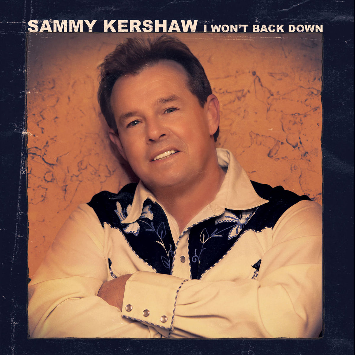 Sammy Kershaw – I Won't Back Down vinyl record cover