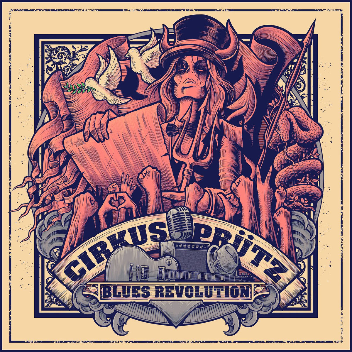 Cirkus Prutz – Blues Revolution vinyl record cover