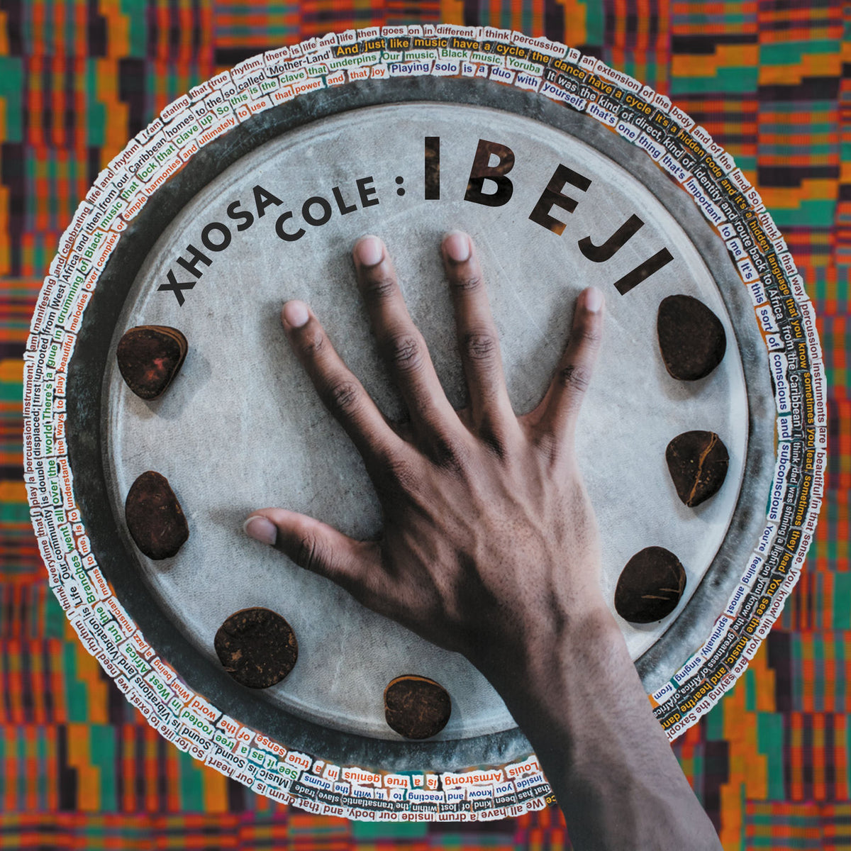 Xhosa Cole – Ibeji vinyl cover