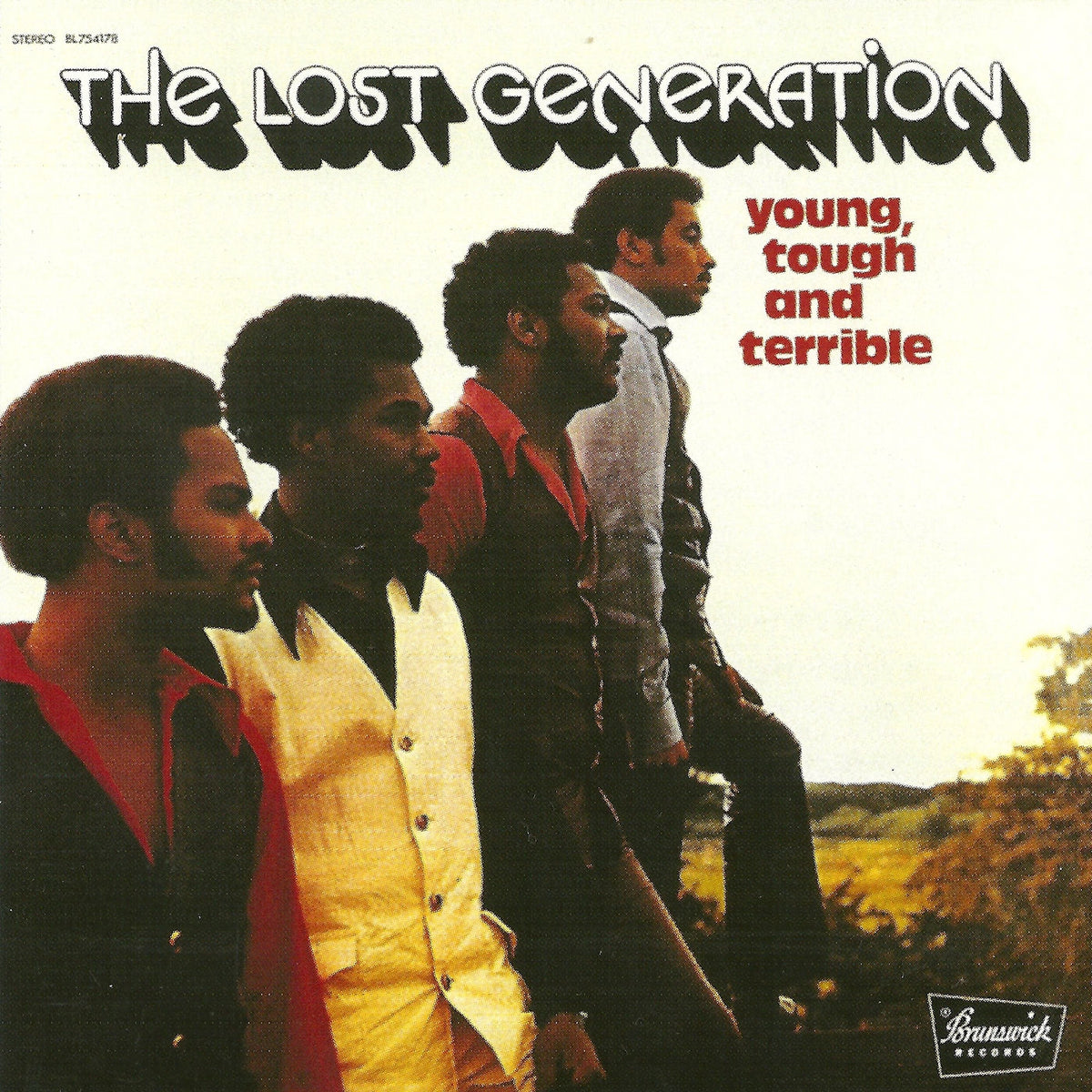 Lost Generation – Young, Tough & Terrible vinyl record cover