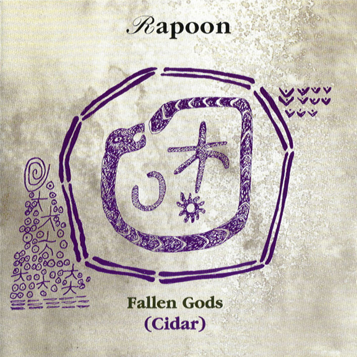 Rapoon – Fallen Gods vinyl cover