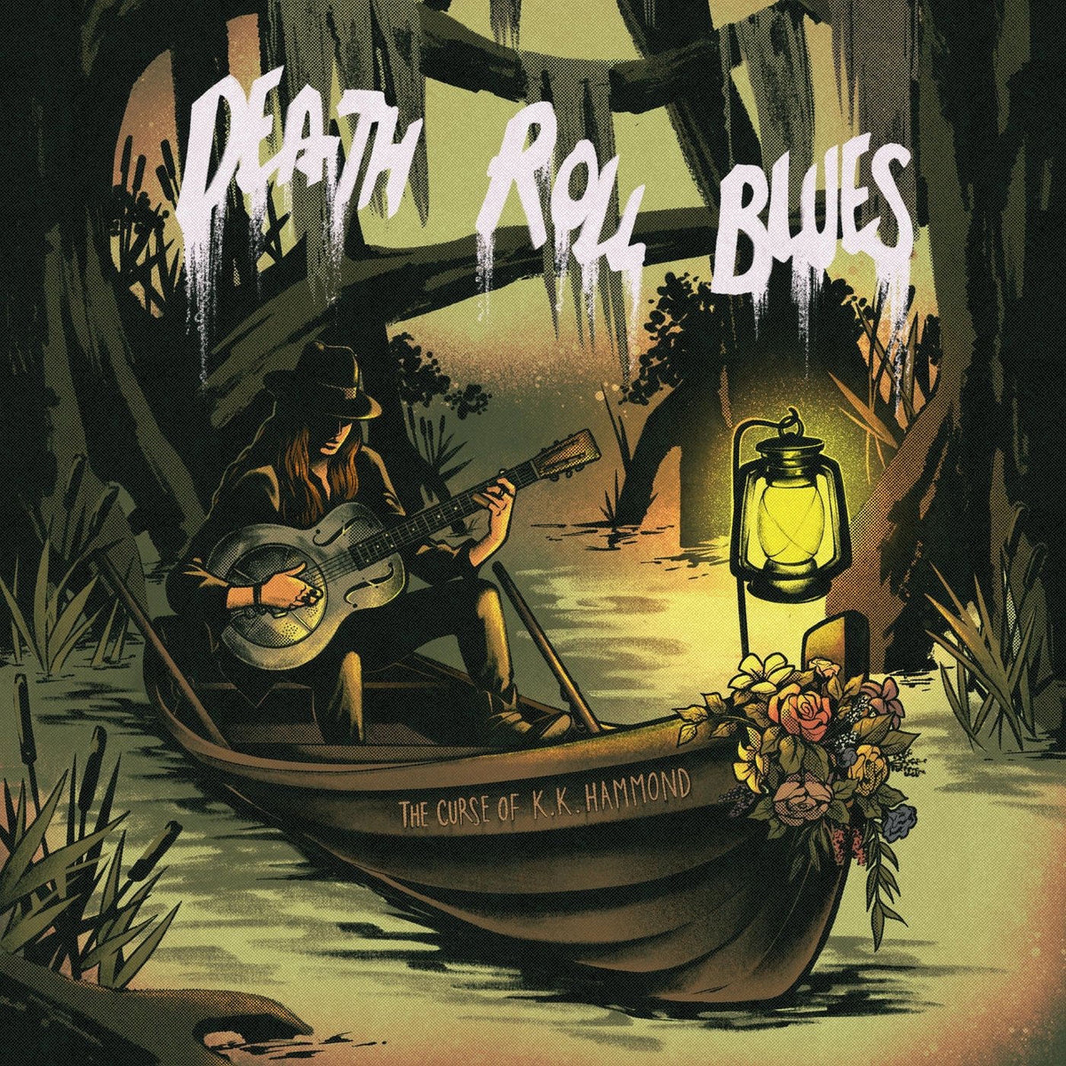 The Curse of K.K. Hammond – Death Roll Blues vinyl record cover