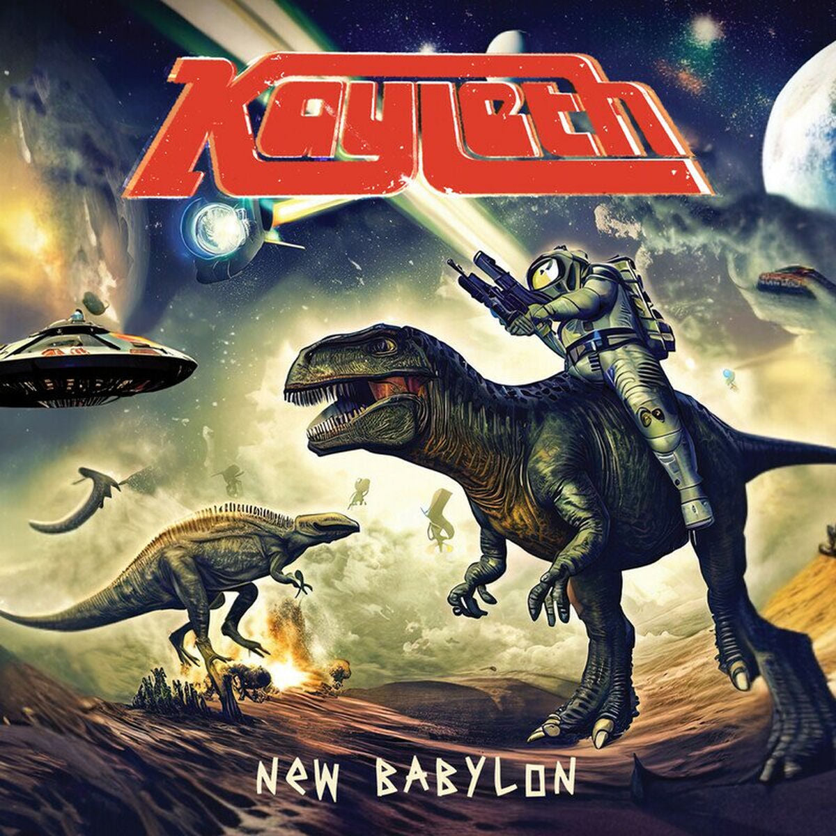 Kayleth – New Babylon vinyl record cover