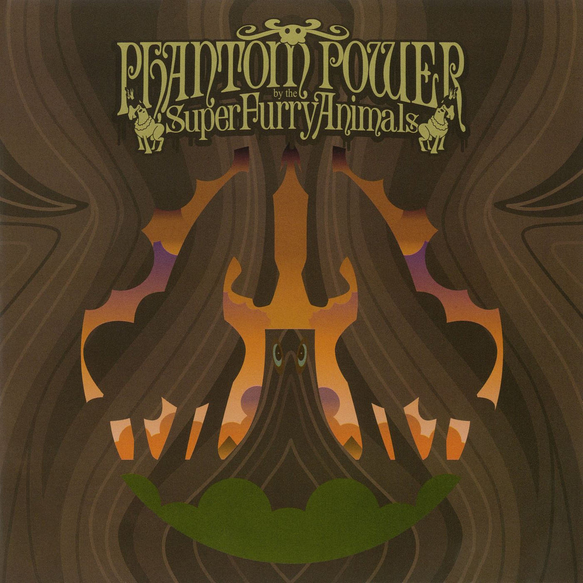 Super Furry Animals – Phantom Power vinyl record cover