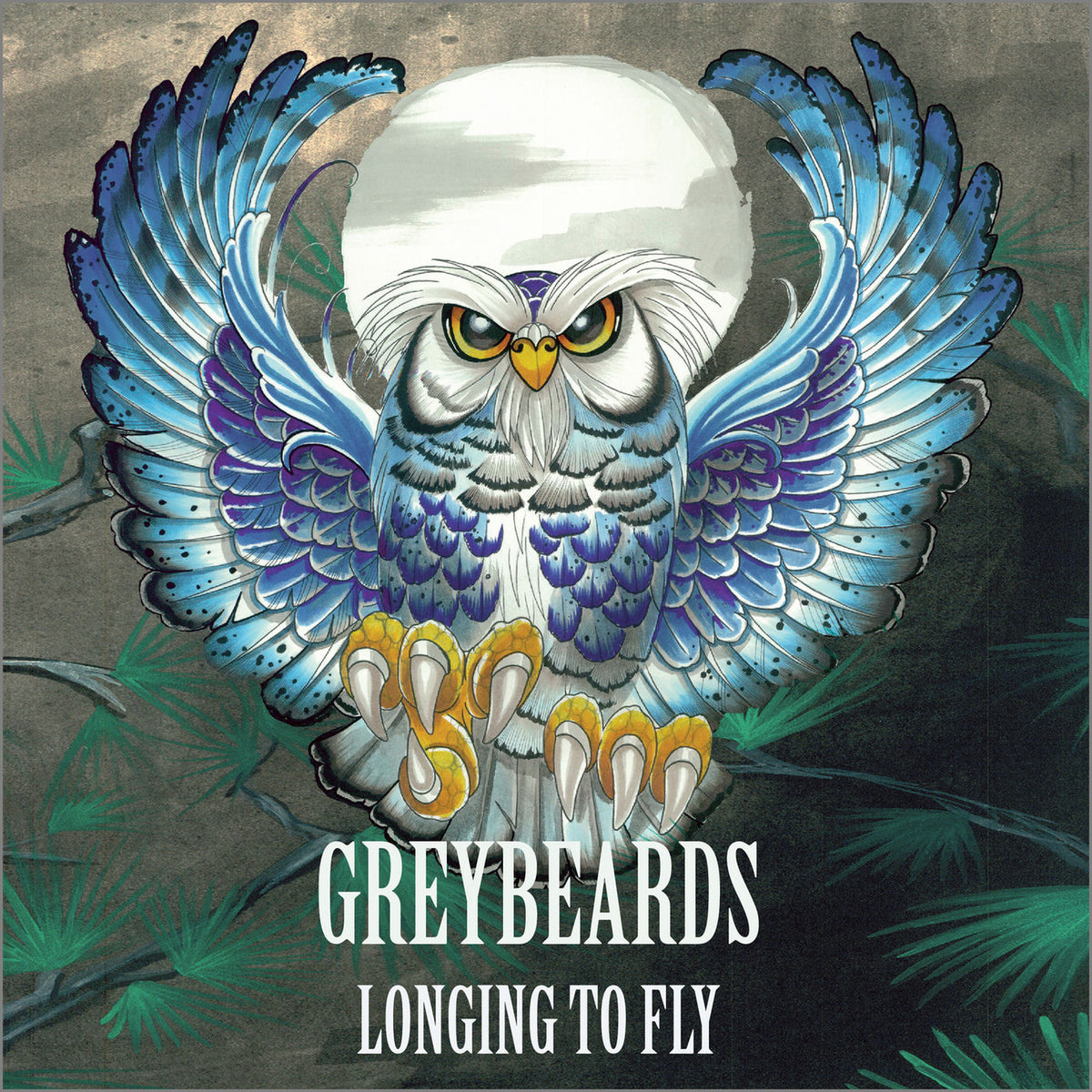 Greybeards – Longing To Fly vinyl record cover
