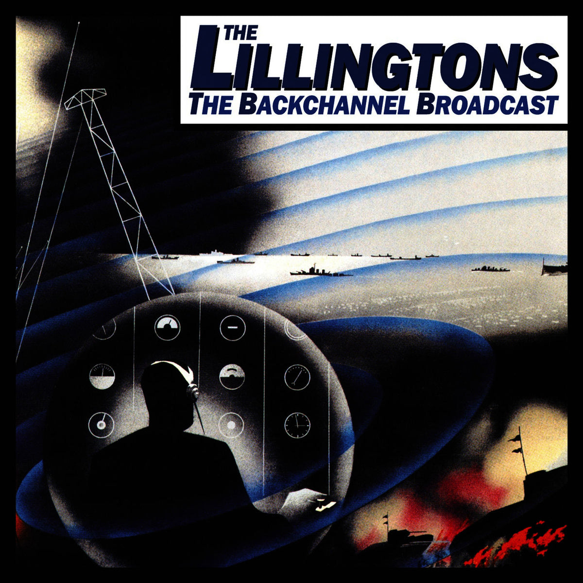 The Lillingtons – The Backchannel Broadcast vinyl cover
