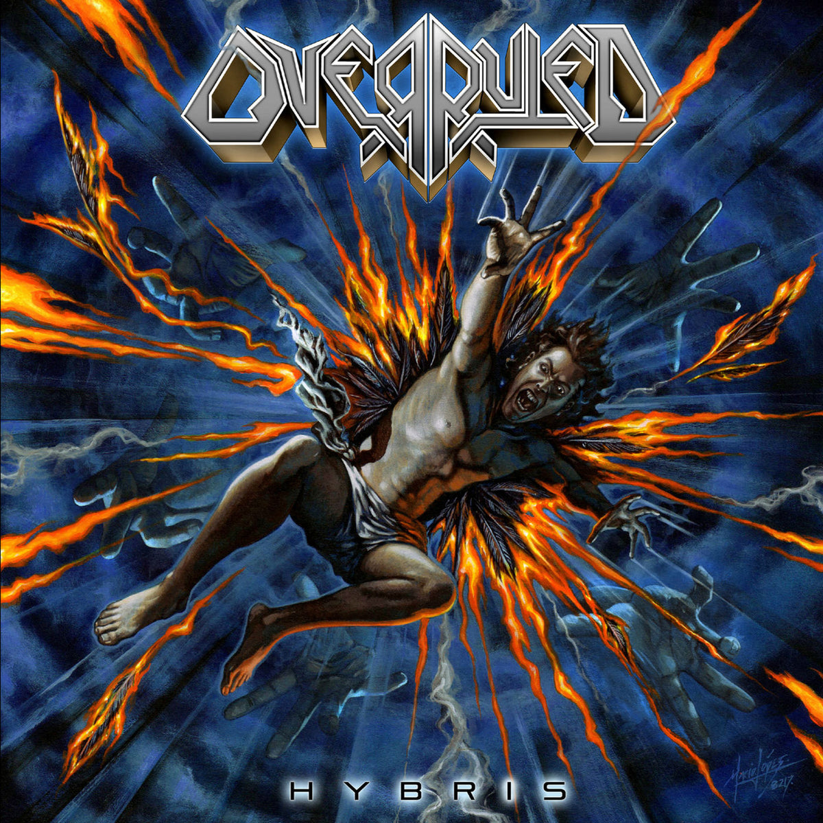 Overruled – Hybris vinyl record cover