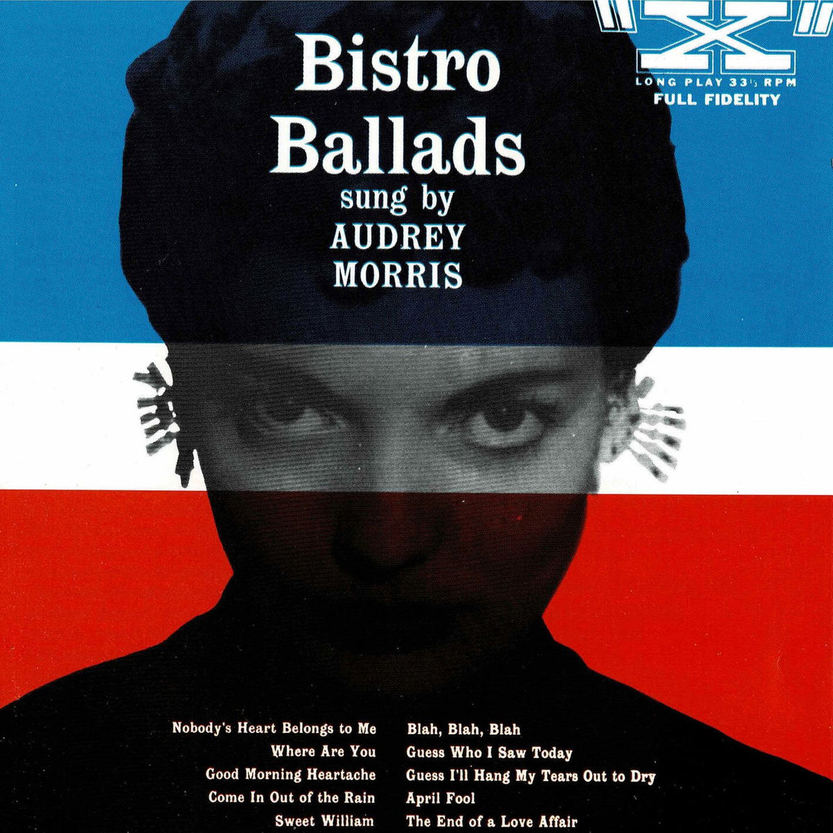 Audrey Morris – Bistro Ballads vinyl record cover