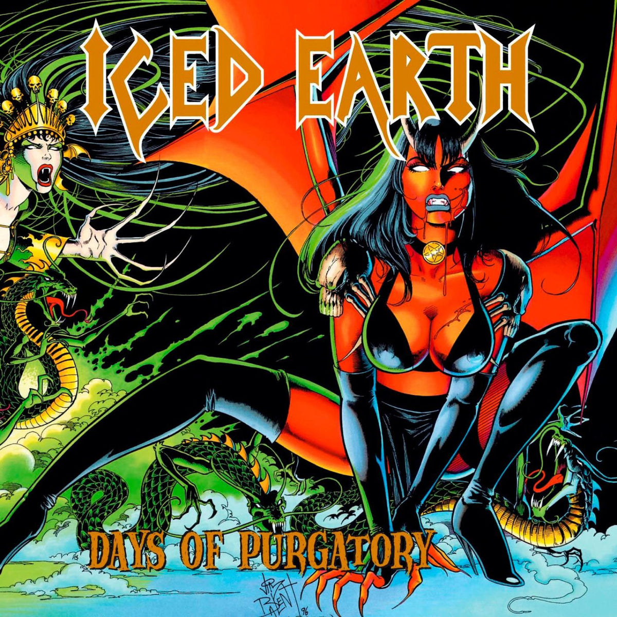 Iced Earth – Days of Purgatory vinyl record cover