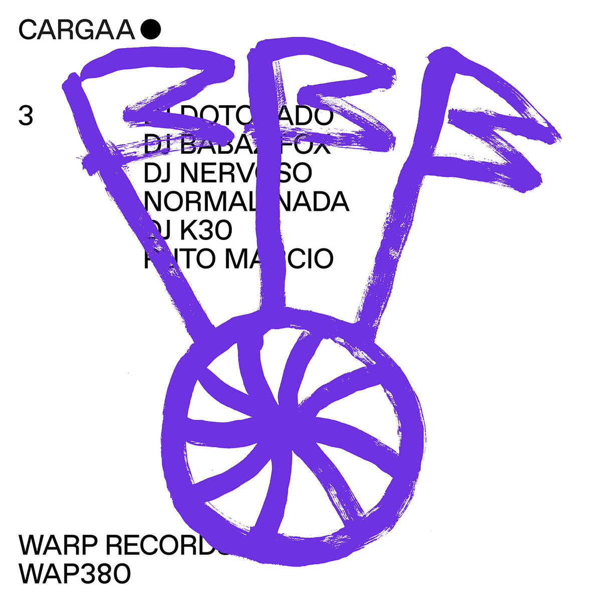 Various Artists – CARGAA 3 vinyl cover