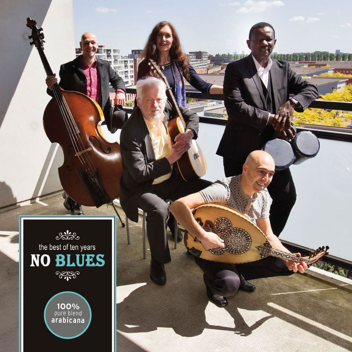 No Blues – Best of 10 Years Arabicana vinyl cover