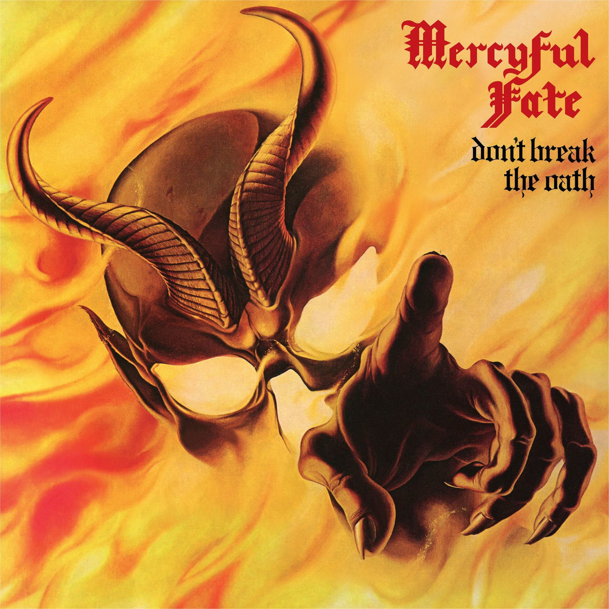 Mercyful Fate – Don't Break The Oath (White Vinyl) (Phd Exclusive) vinyl record cover