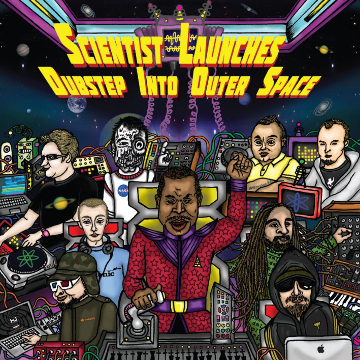 Various Artists – Scientist Launches Dubstep Into Outer Space — record image 1