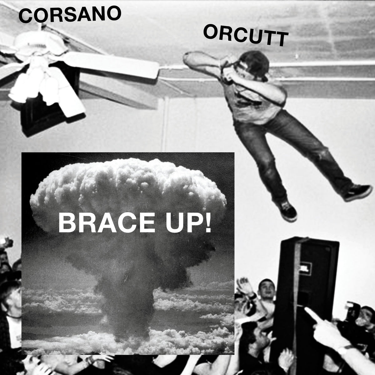 Chris Corsano – Brace Up! vinyl cover