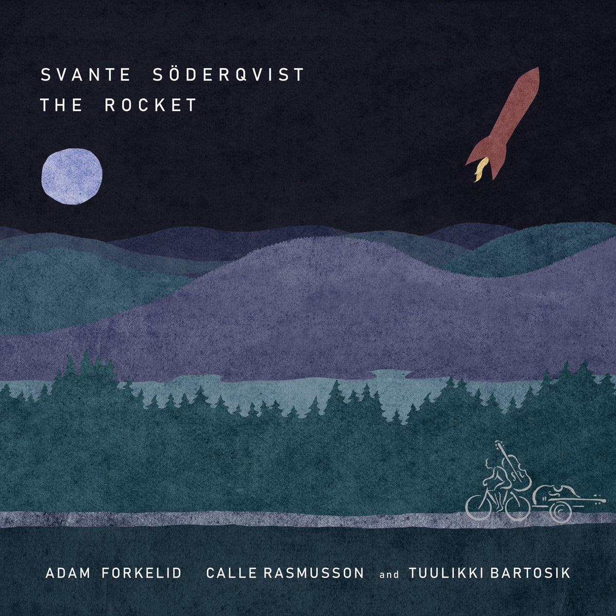 Svante Söderqvist – The Rocket vinyl record cover