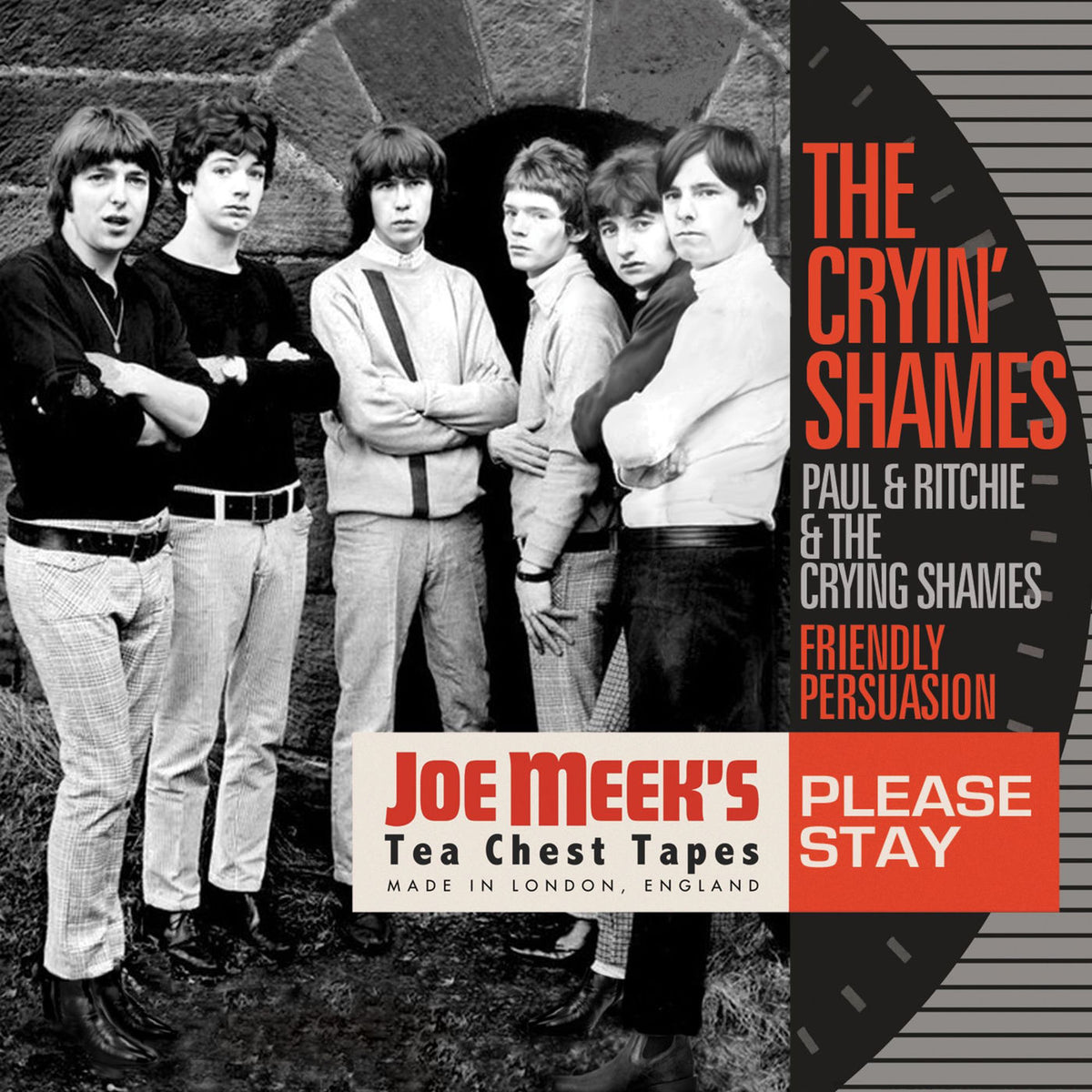 The Cryin' Shames – Please Stay vinyl record cover