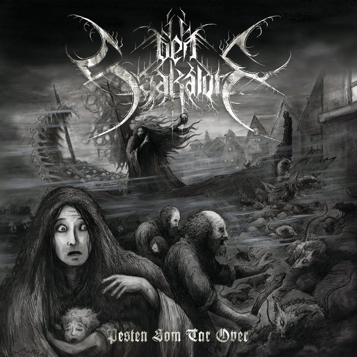 Den Saakaldte – Pesten Som Tar Over [2LP] vinyl record cover