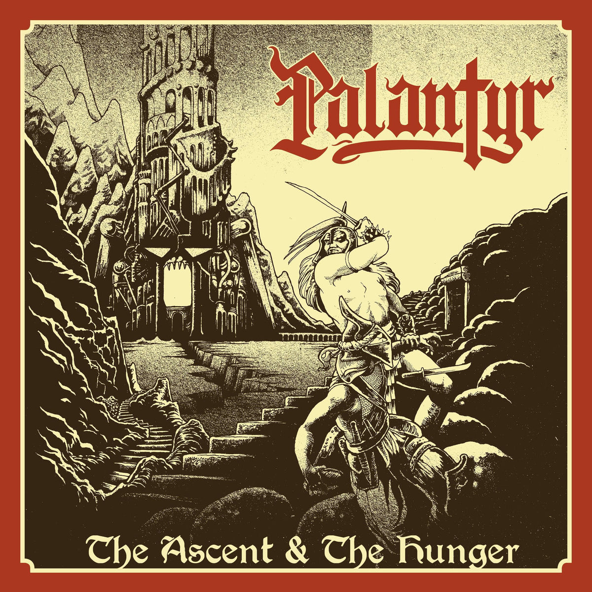 Palantyr – The Ascent & The Hunger vinyl cover