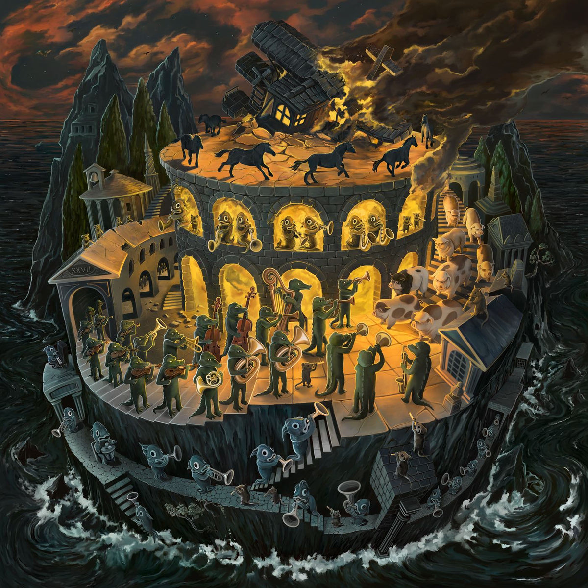 King Gizzard & The Lizard Wizard – Phantom Island (Indie / HMV / Fnac Exclusive LP) vinyl record cover