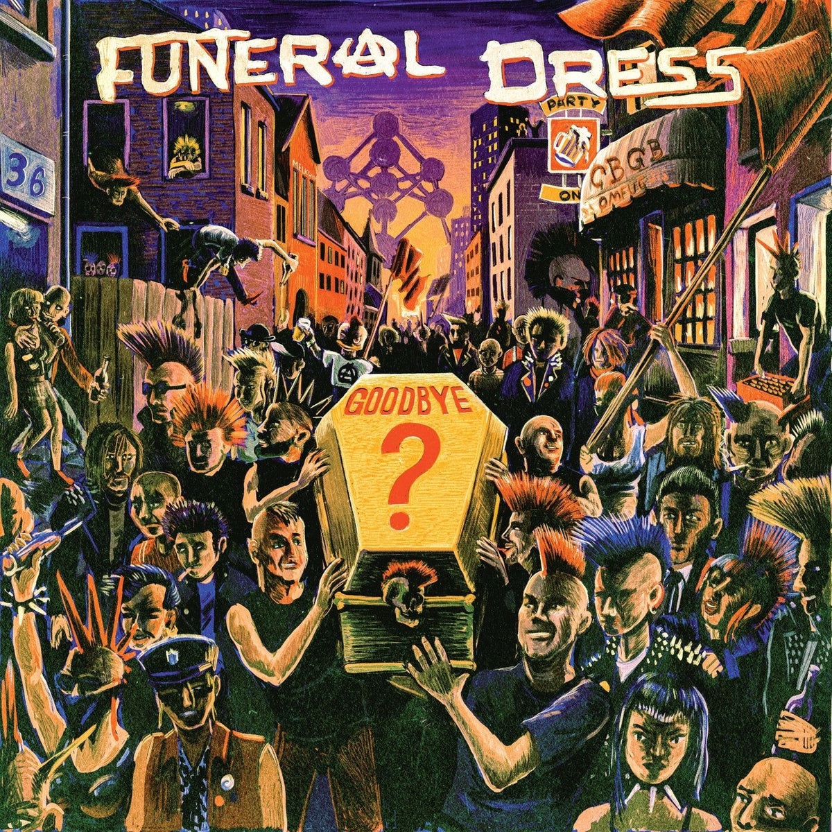 Funeral Dress – Goodbye? vinyl record cover