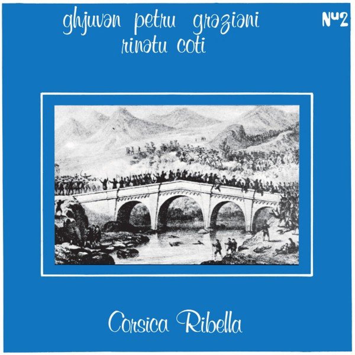 Ghjuvan Petru Graziani – Corsica Ribella vinyl cover