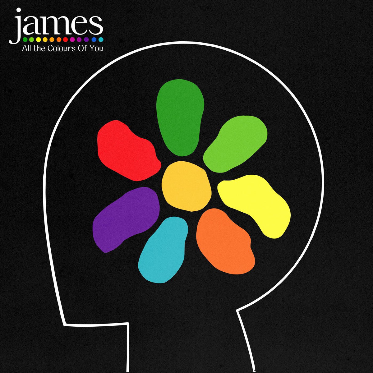 James – All the Colours of You vinyl record cover