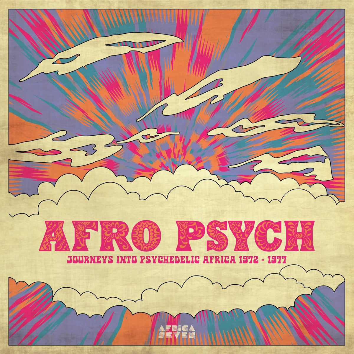 Various Artists – Afro Psych vinyl record cover