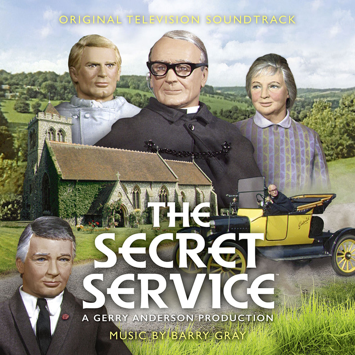 Barry Gray – The Secret Service (Original Television Soundtrack) vinyl cover