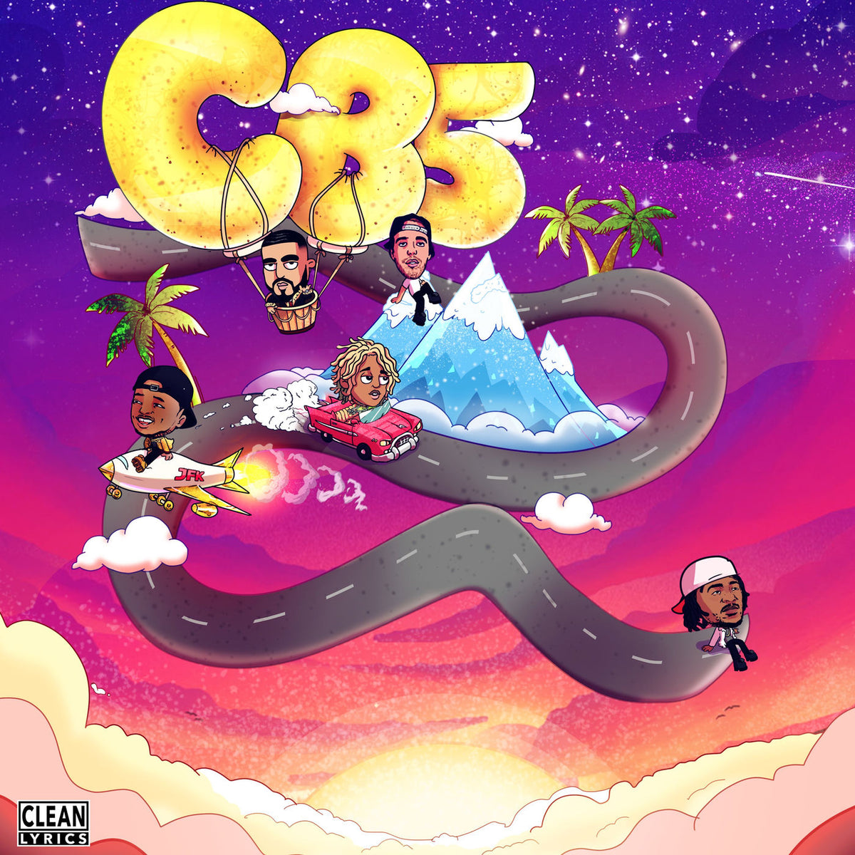 French Montana – Cb5 (Solid White Vinyl) vinyl record cover