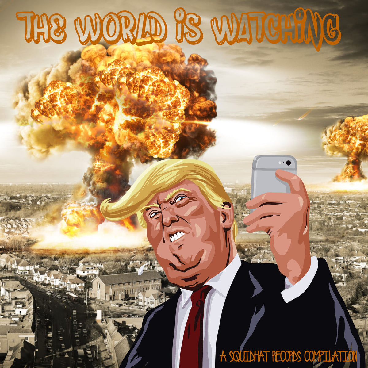 Various Artists – World Is Watching vinyl record cover