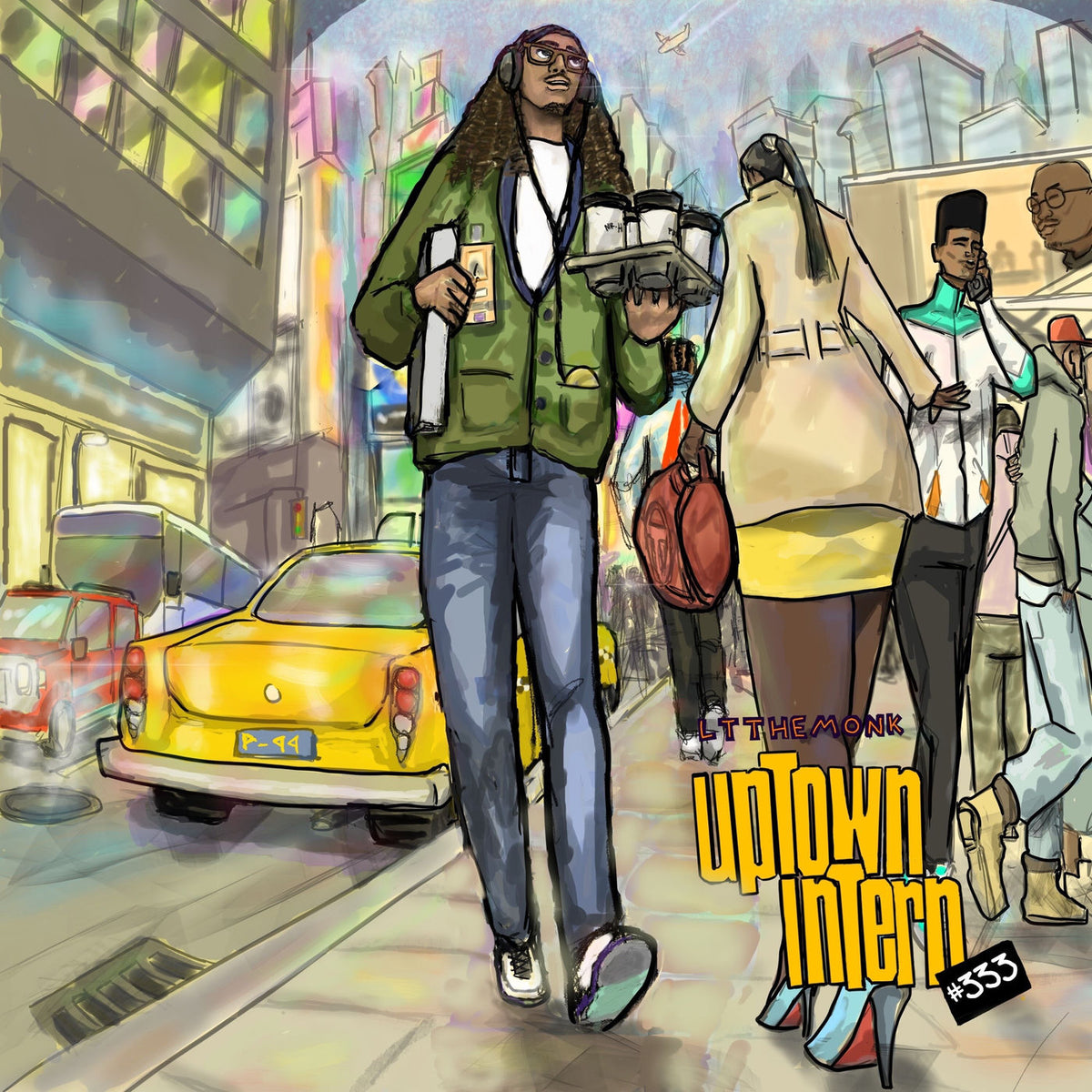 Ltthemonk – Uptown Intern #333 vinyl record cover