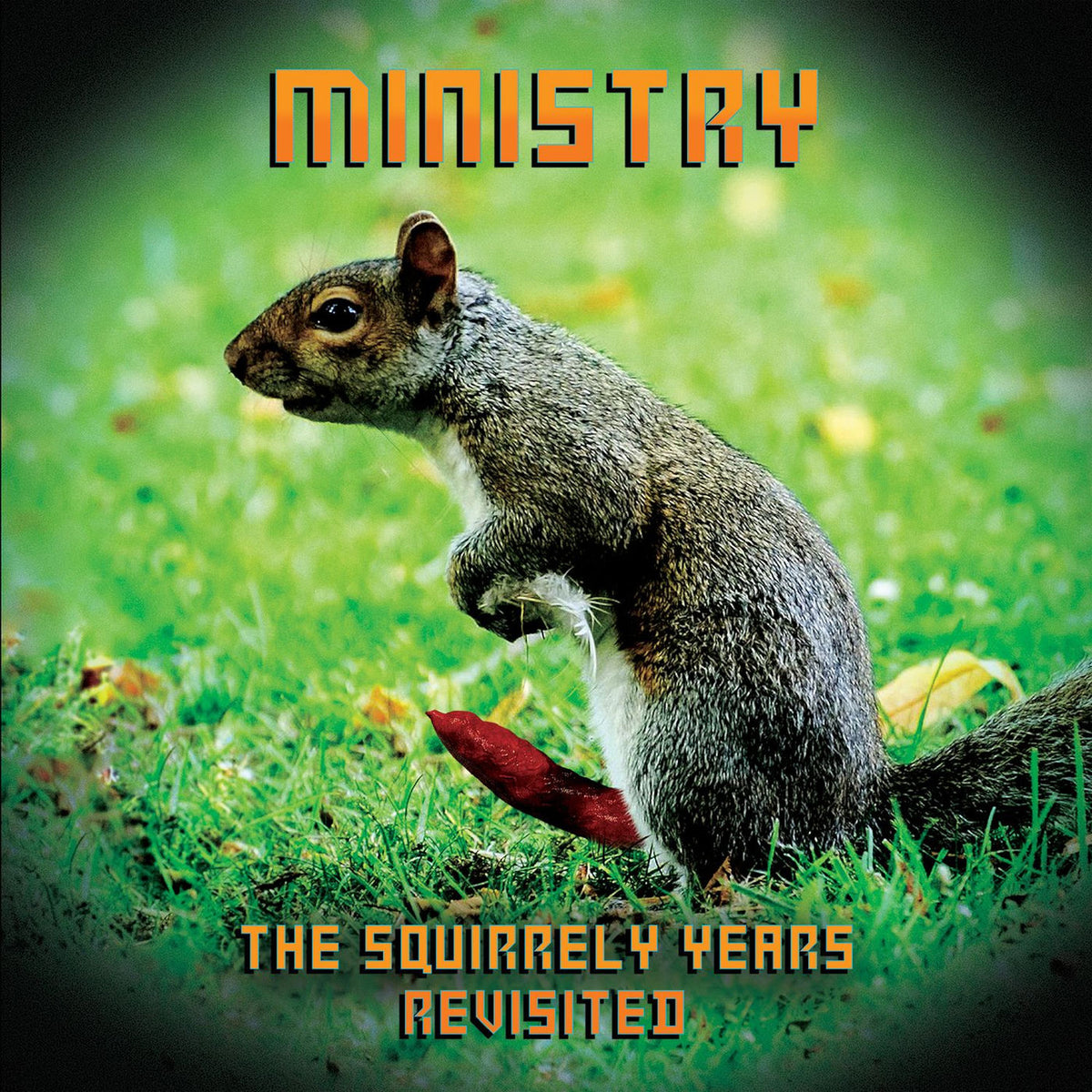 Ministry – Squirrely Years Revisited (White Vinyl) (Indies) vinyl record cover