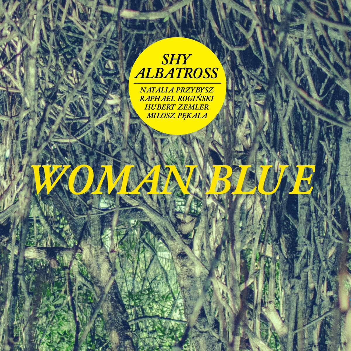 Shy Albatross – Woman Blue vinyl record cover