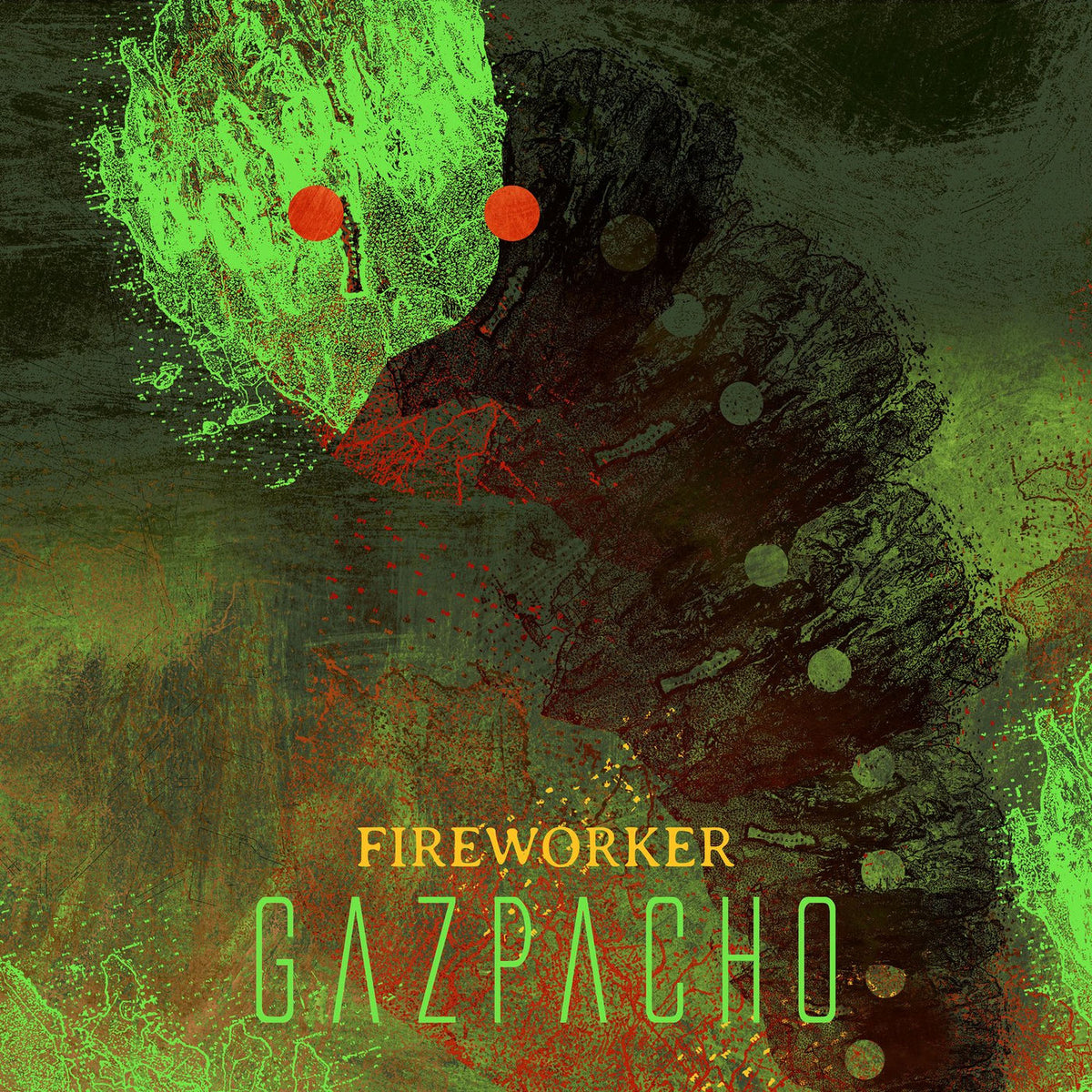 Gazpacho – Fireworker vinyl record cover