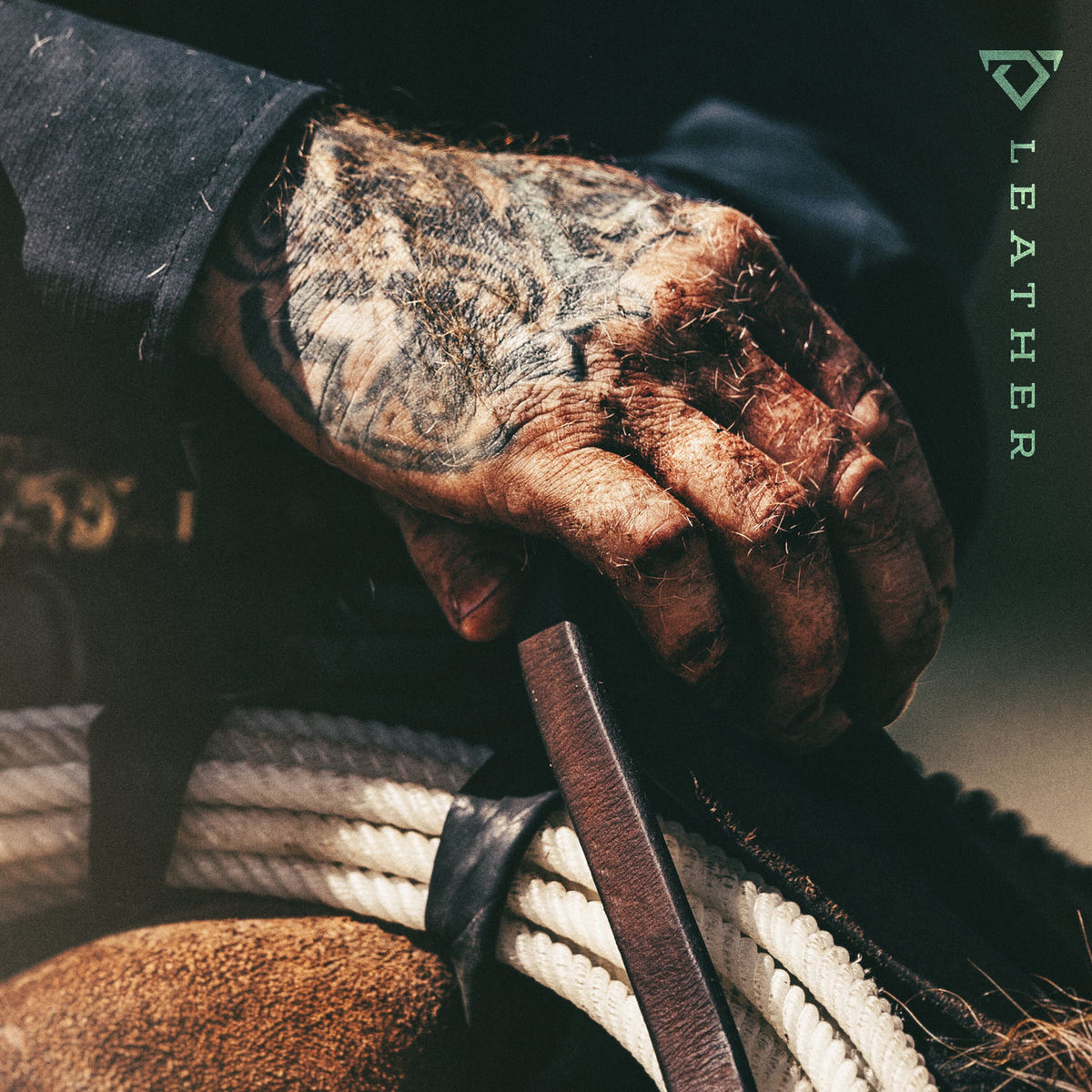 Cody Johnson – Leather (Deluxe Edition) (3LP) vinyl record cover