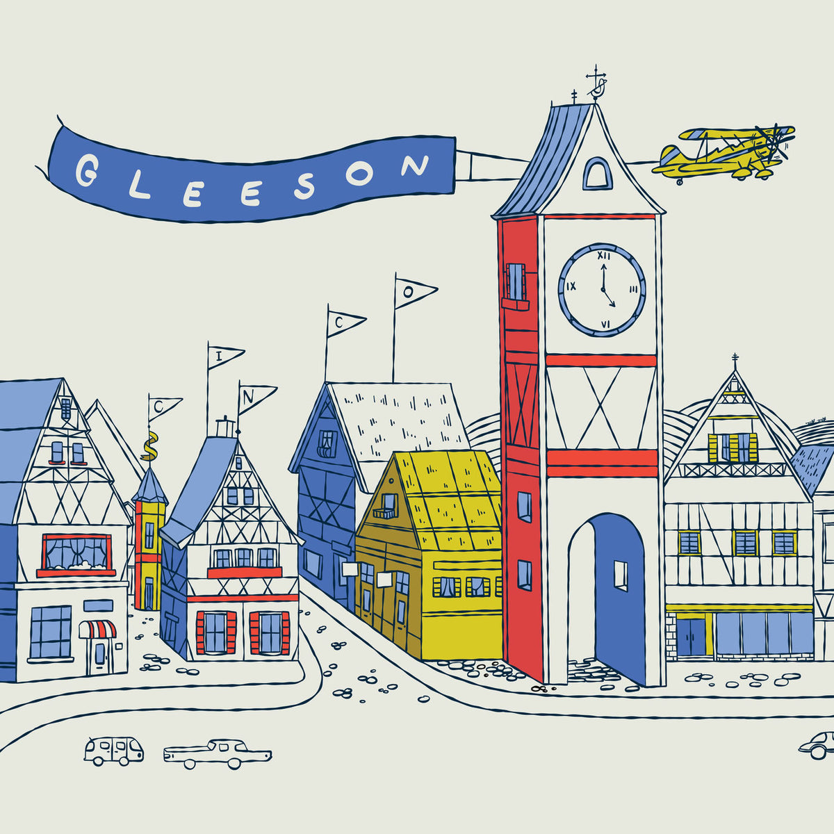 Gleeson – Cinco vinyl record cover