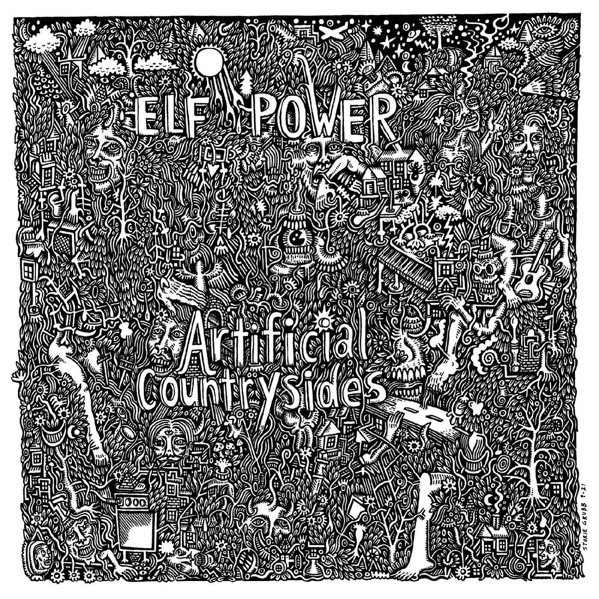 Elf Power – Artificial Countrysides vinyl record cover