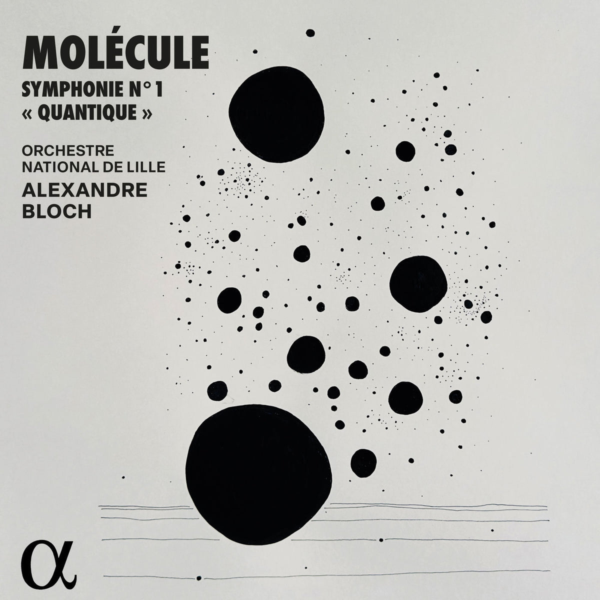 Molécule – Molécule: Symphonie No. 1, 'Quantique' vinyl record cover