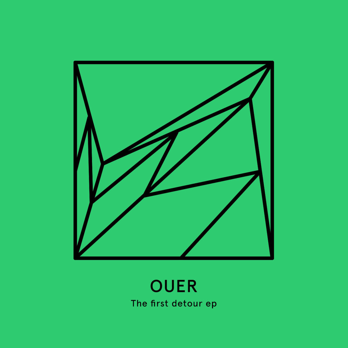 OUER – The First Detour vinyl cover