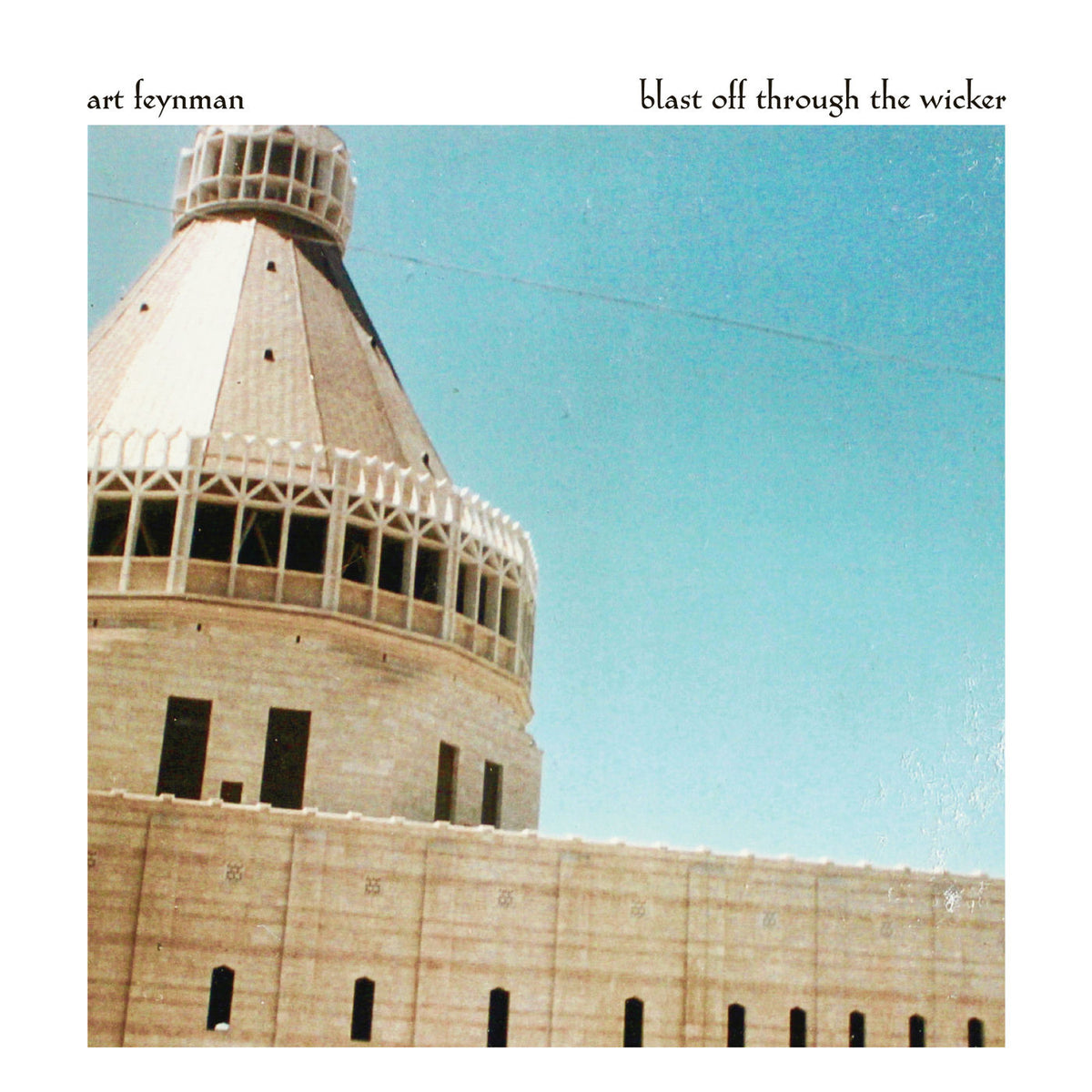 Art Feynman – Blast Off Through the Wicker vinyl cover
