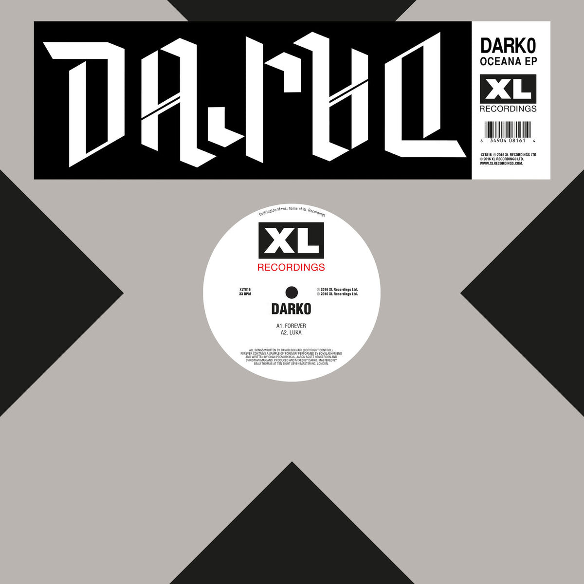 Dark0 – Oceana vinyl cover