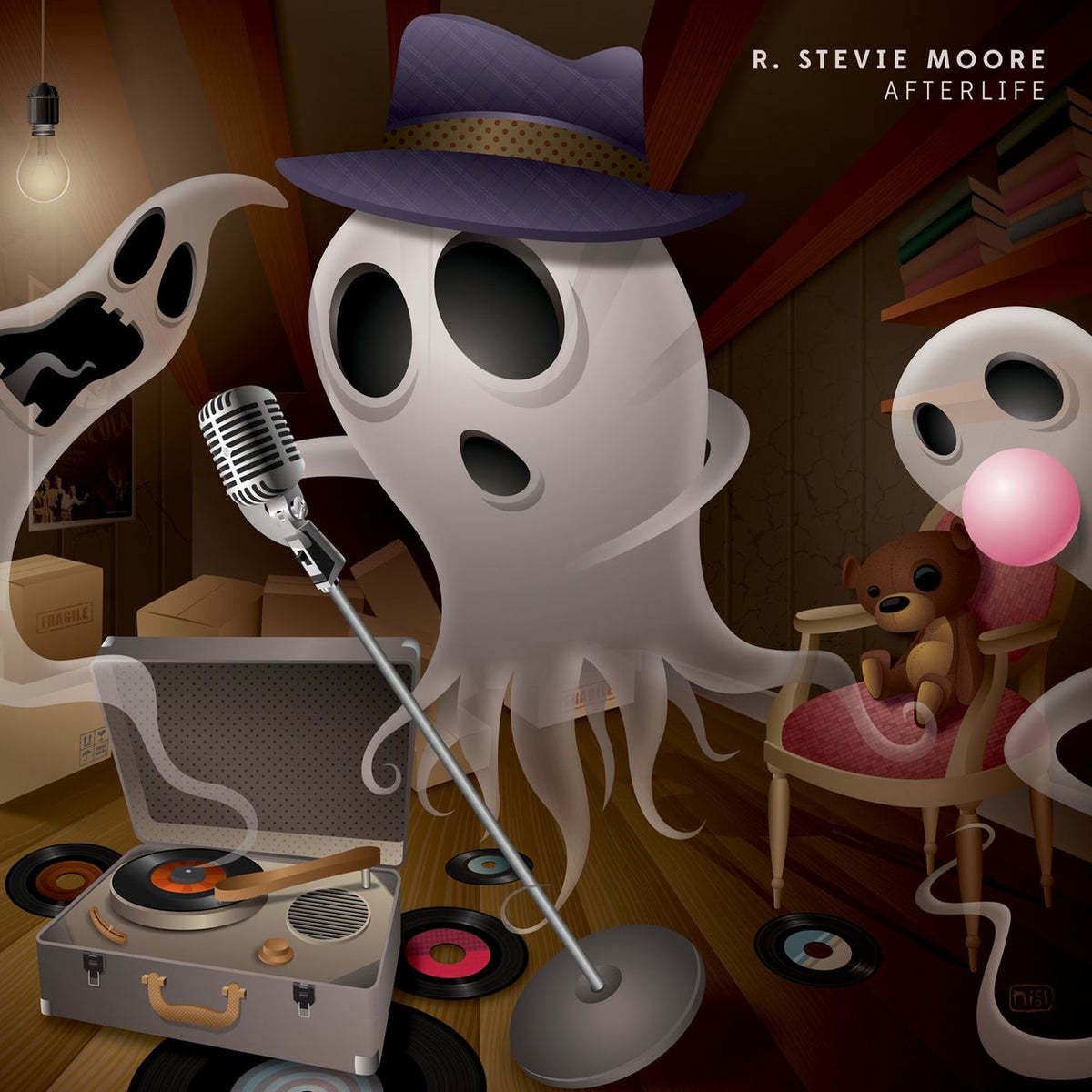 R. Stevie Moore – Afterlife vinyl cover