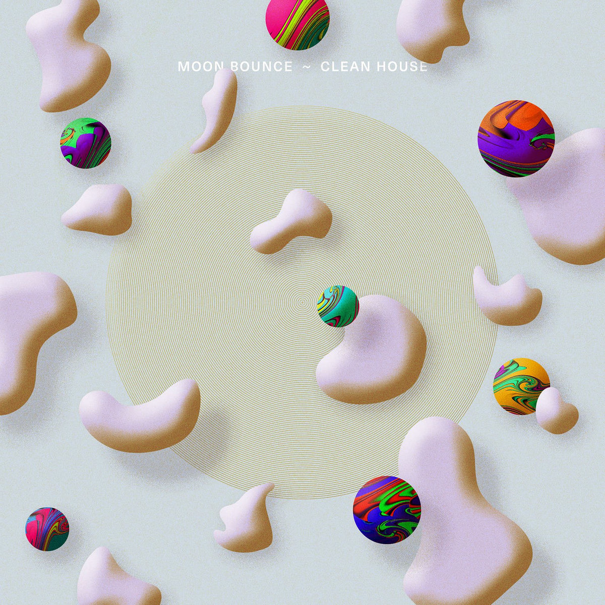 Moon Bounce – Clean House vinyl record cover