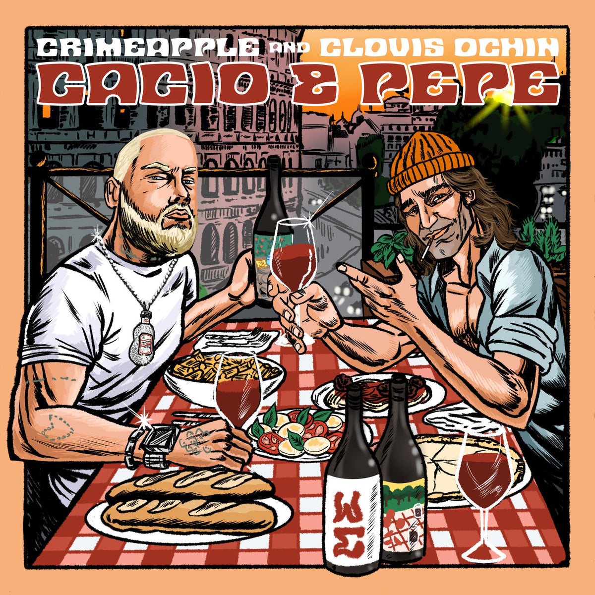 CRIMEAPPLE – Cacio & Pepe vinyl cover