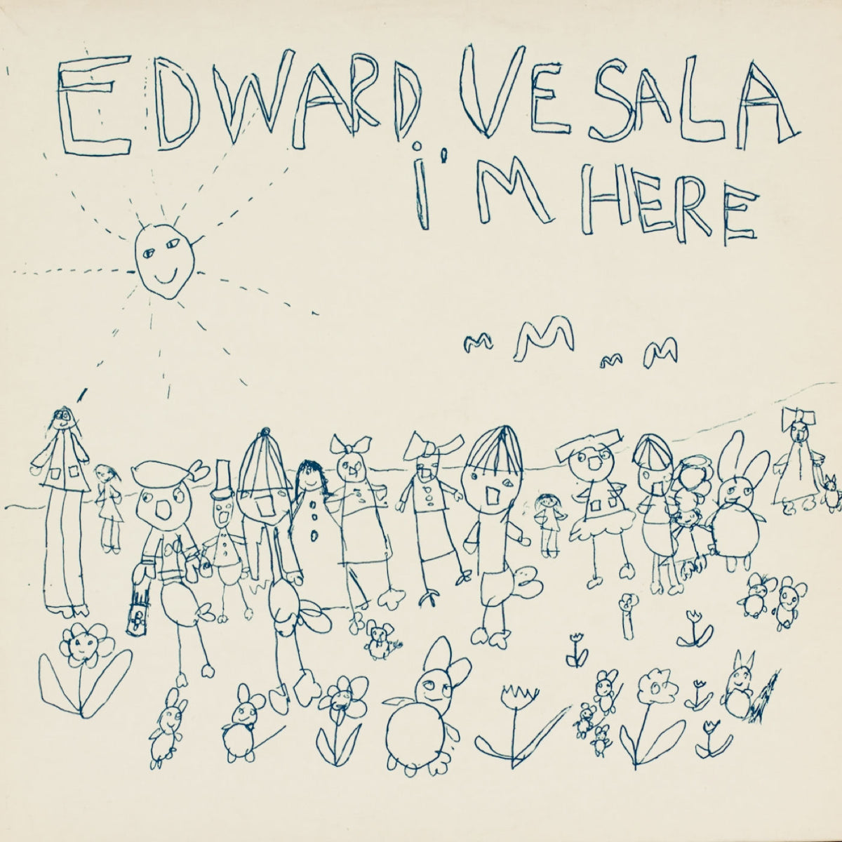 Edward Vesala – I'm Here vinyl record cover