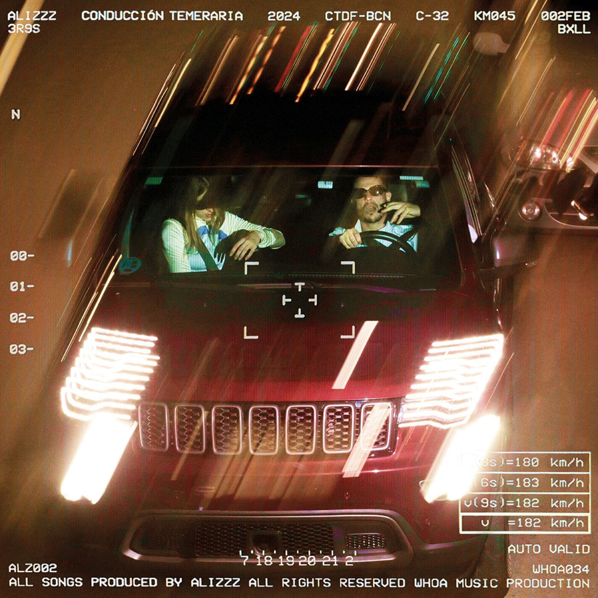 Alizzz – Conduccion Temeraria vinyl record cover